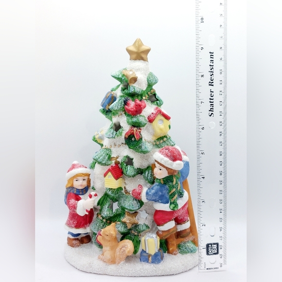 Christmas‎ Tree Votive Tealight Candle Holder Vintage Porcelain Favorite things - Picture 10 of 10